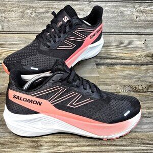Salomon Aero Blaze Cantaloupe/Black Running Shoes Sneakers Women's Size 9